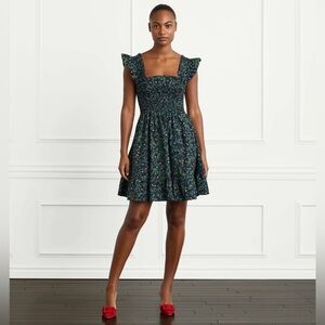 Hill House Home Elizabeth Nap Dress Midnight Garden Poplin / M